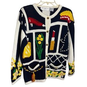 Vtg the1991  Eagle’s eye novelty sweater medium